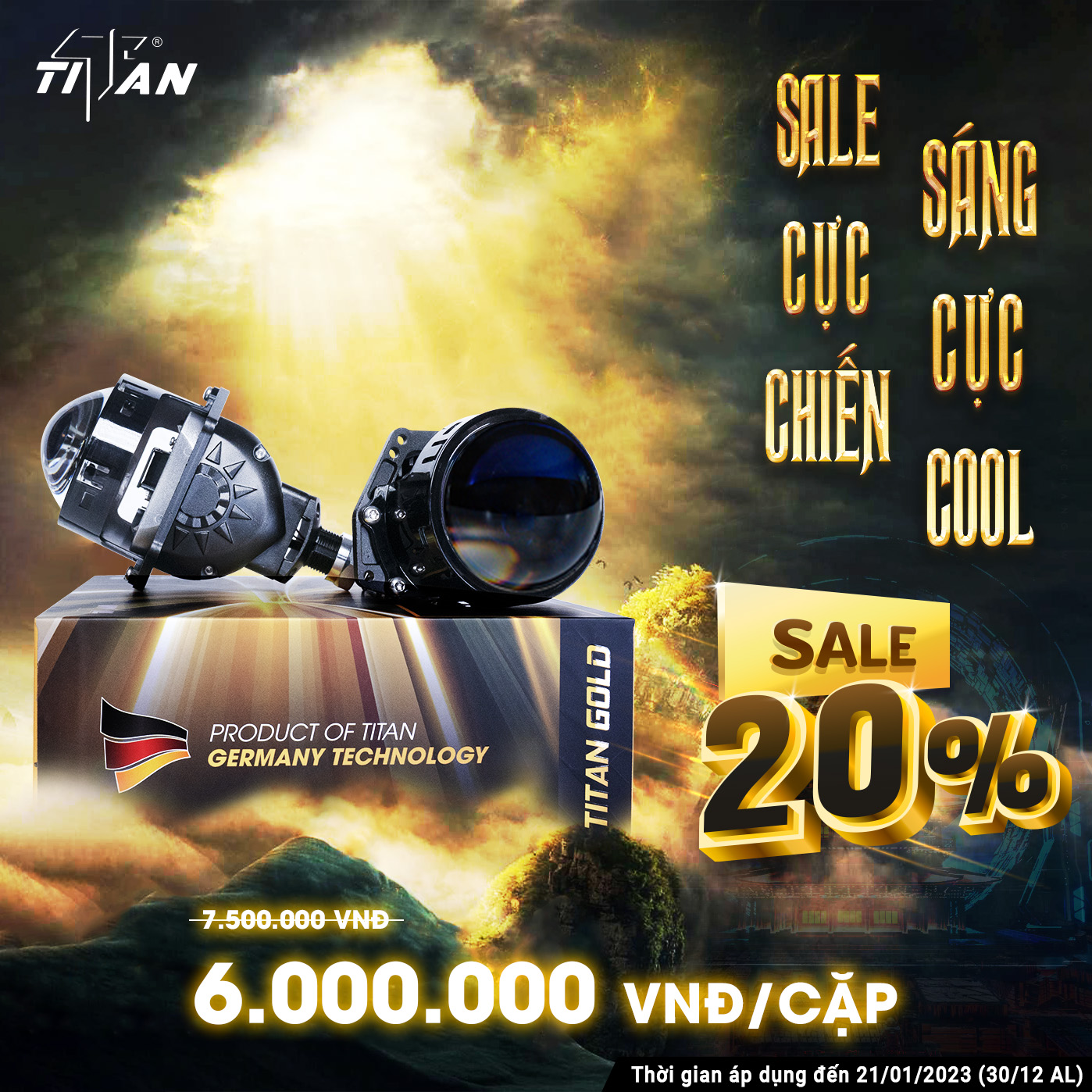 titan gold 2.0 sale 20%