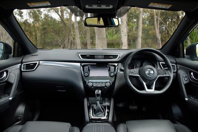 The Ti's leather trim is great and gives the cabin a cosy feel. (image credit: Tom White)