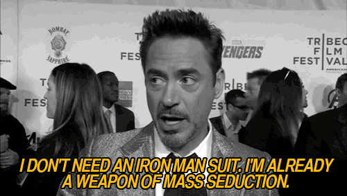 “I don't need the Iron Man suit. I am already a weapon of destruction.”