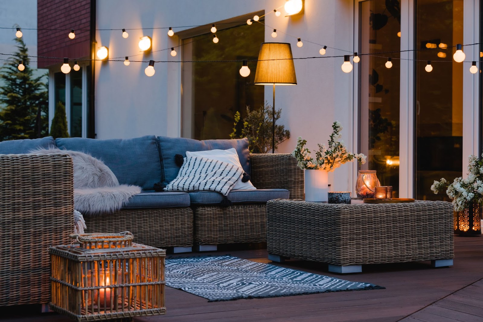 These outdoor deck lighting ideas will help you enjoy your deck all autumn long, even as the days get shorter and the nights get crisp.