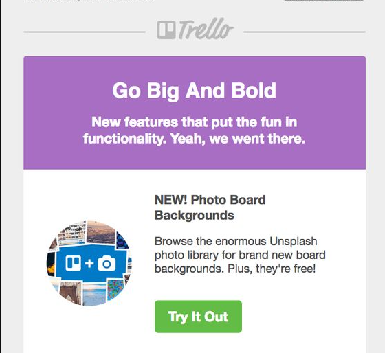 New Feature Announcement - Trello