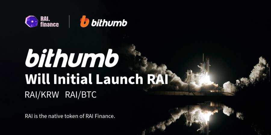 Bithumb listed RAI