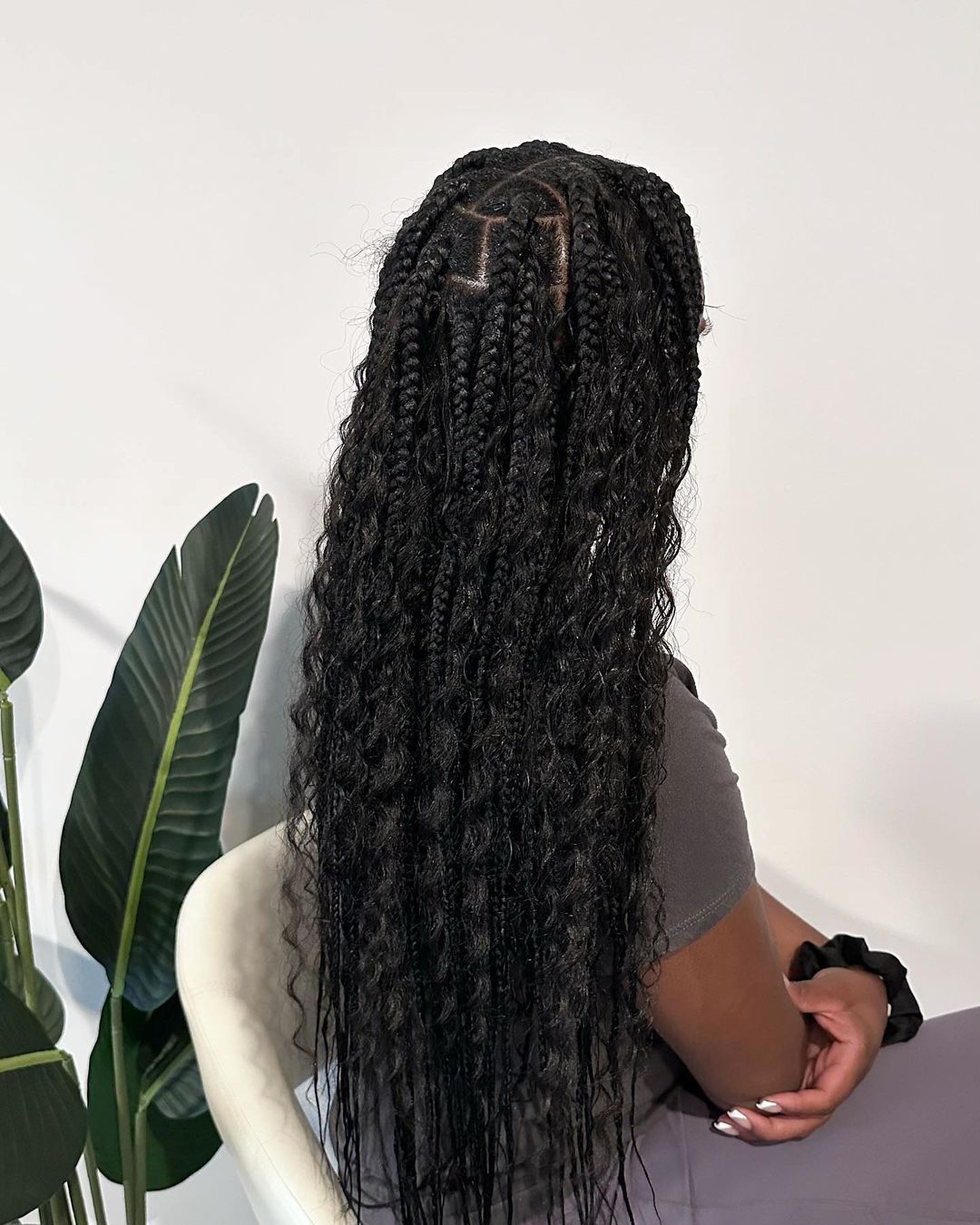 Best Of The Best: 60 Large Bohemian Knotless Braids [2023]