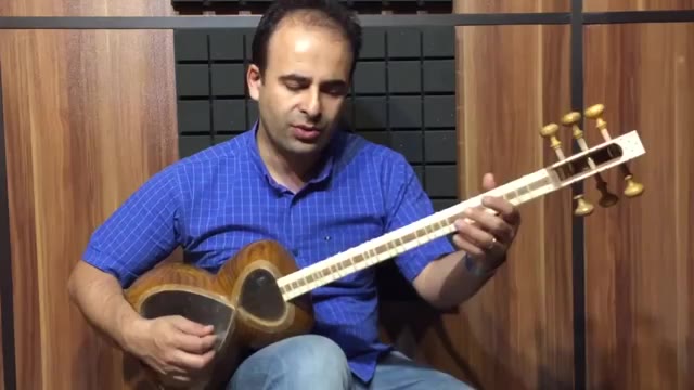 فیلم آموزش آی شل آهنگ کردی درس ۷۰ کتاب هنرستان ۱ روح الله خالقی . نیما فریدونی تار