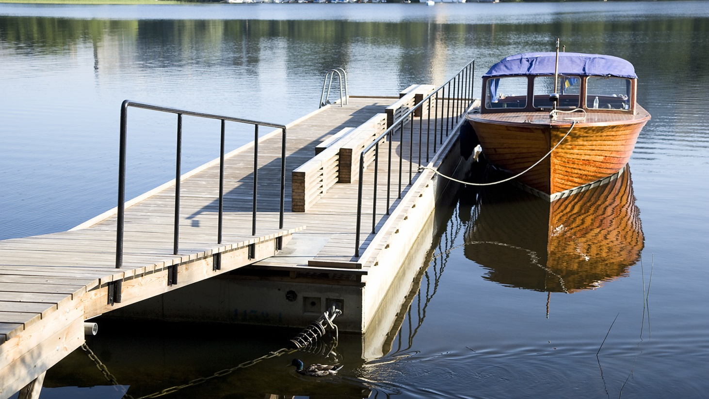 bois pour quai de bateau