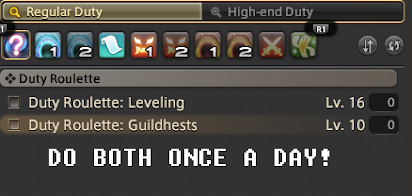 Final Fantasy 14 How To Unlock Duty Roulette High Level