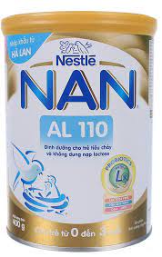 Sữa bột NAN cho trẻ bất dung nạp lactose
