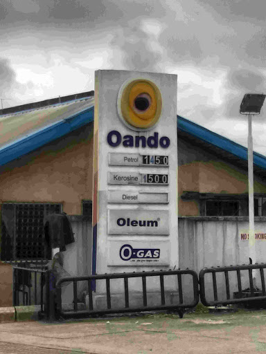 Oando Station, Epelema St, Diobu, Port Harcourt, Nigeria, Gas Station, state Rivers