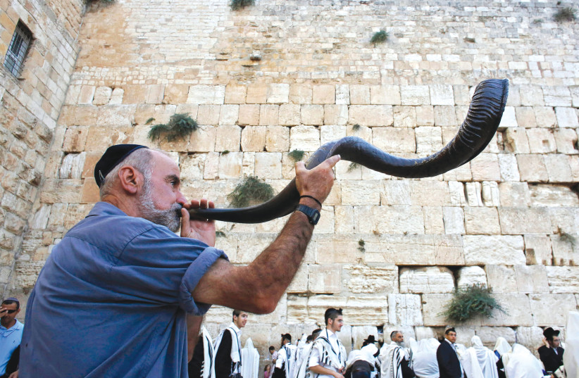 THE SHOFAR, an integral part of Jewish heritage (photo credit: REUTERS)