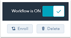 Turning Off Your Workflow