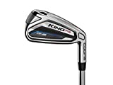Cobra Golf 2019 F9 Speedback One Length Iron Set, Chrome/Black/Blue, Right Hand, Regular, 5-GW, Graphite