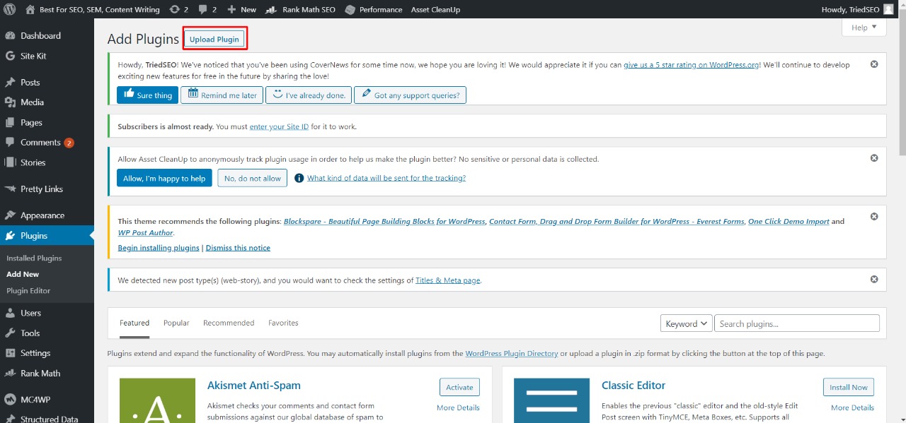 New WordPress Plugin From Google For SERP Stories 2
