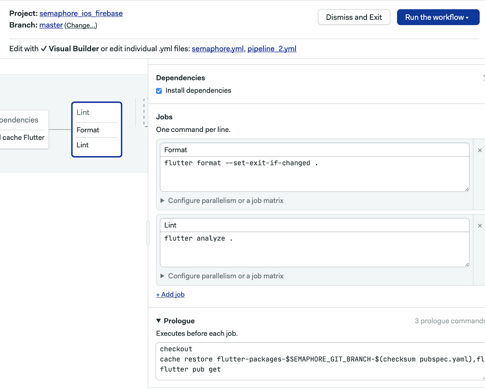 firebase ios semaphore flutter