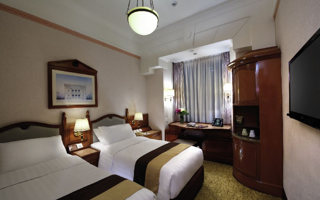 香港銅鑼灣利景酒店 高級房 雙床