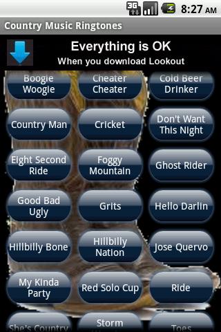 Update Country Music Ringtones apk Fast Download