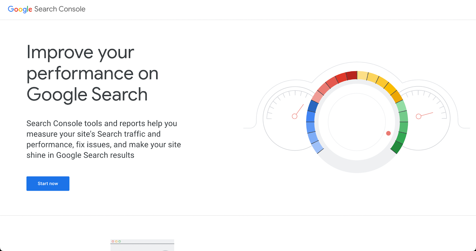 google search console