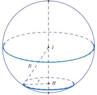 Trong không gian $O x y z$, cho mặt cầu $(S):(x-1)^{2}+(y+2)^{2}+(z-3)^{2}=27$. Gọi $(alpha)$ là mặt phẳng đi qua hai điểm $A(0 ; 0 ;-4), B(2 ; 0 ; 0)$ và cắt $(S)$ theo giao tuyến là đường tròn $(C)$ sao cho khối nón đỉnh là tâm của $(S)$ và đáy là là đường tròn $(C)$ có thể tích lớn nhất. Biết rằng $(alpha): a x+b y-z+c=0$, khi đó $a-b+c$ bằng 1