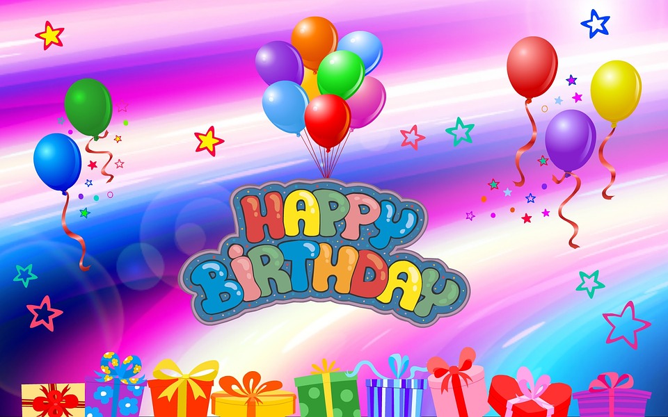 Free illustration: Birthday, Happy Birthday, Balloons - Free Image ...
