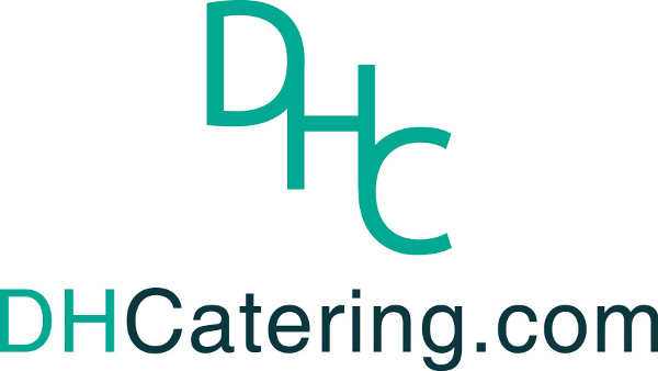 Logotipo da empresa de catering DH