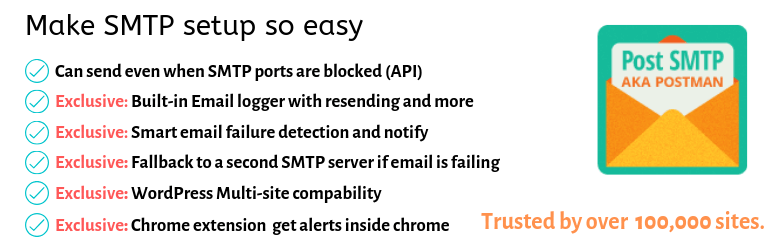 post smtp ailer, smtp plugin for wordpress, easy wp smtp plugin alternative