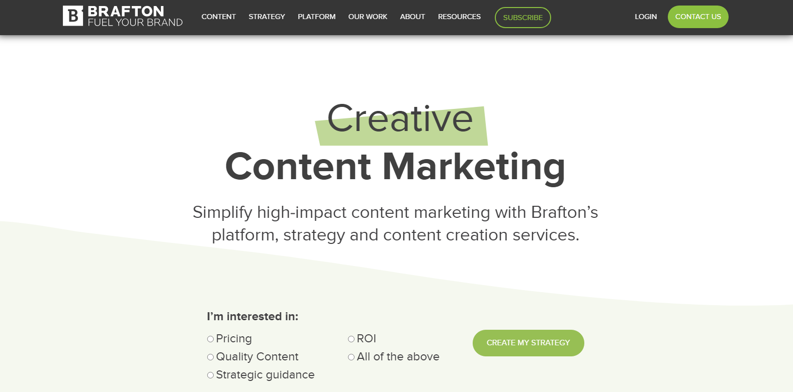 Brafton: Creative Content Marketing