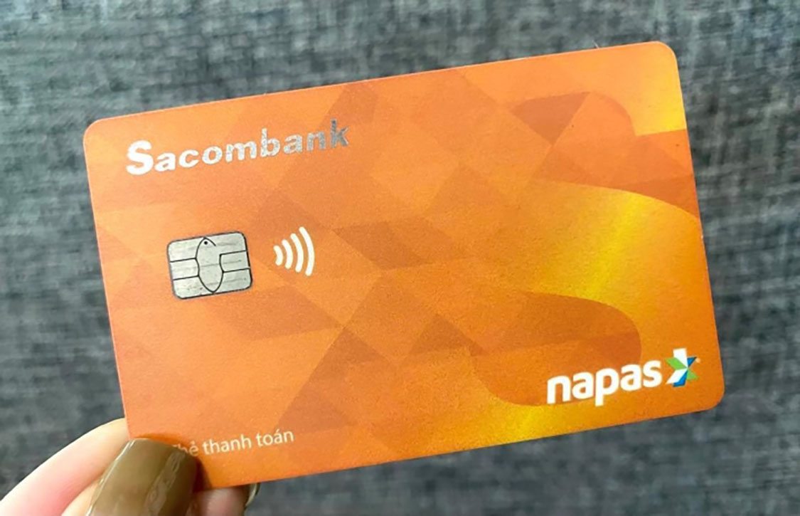 Thẻ Sacombank Napas màu cam là gì?