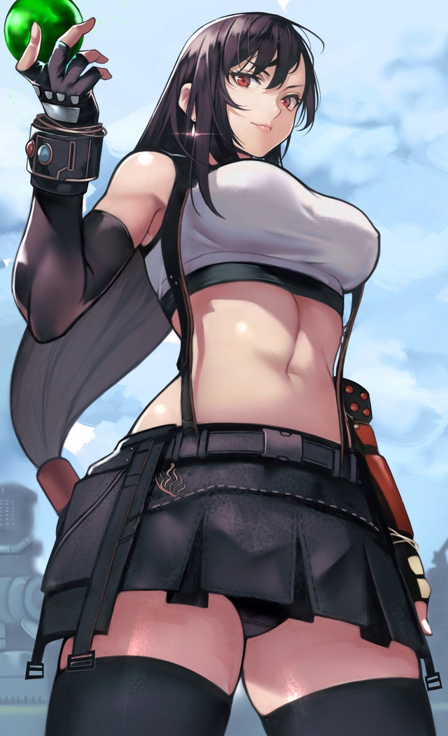 The collection of sexy paintings about Tifa Final Fantasy 4