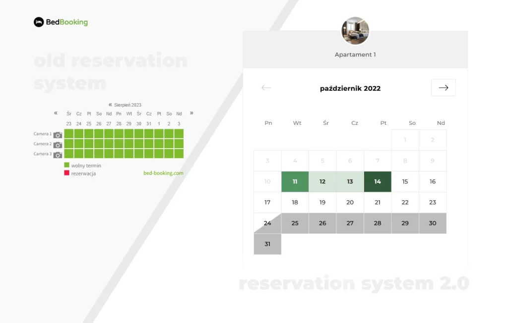 new reservation system update