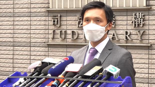 東九龍總區重案組總督察莫子威表示,因應周梓樂死因聆訊,警方找出大約76名人員牽涉在內。(張展豪 攝)