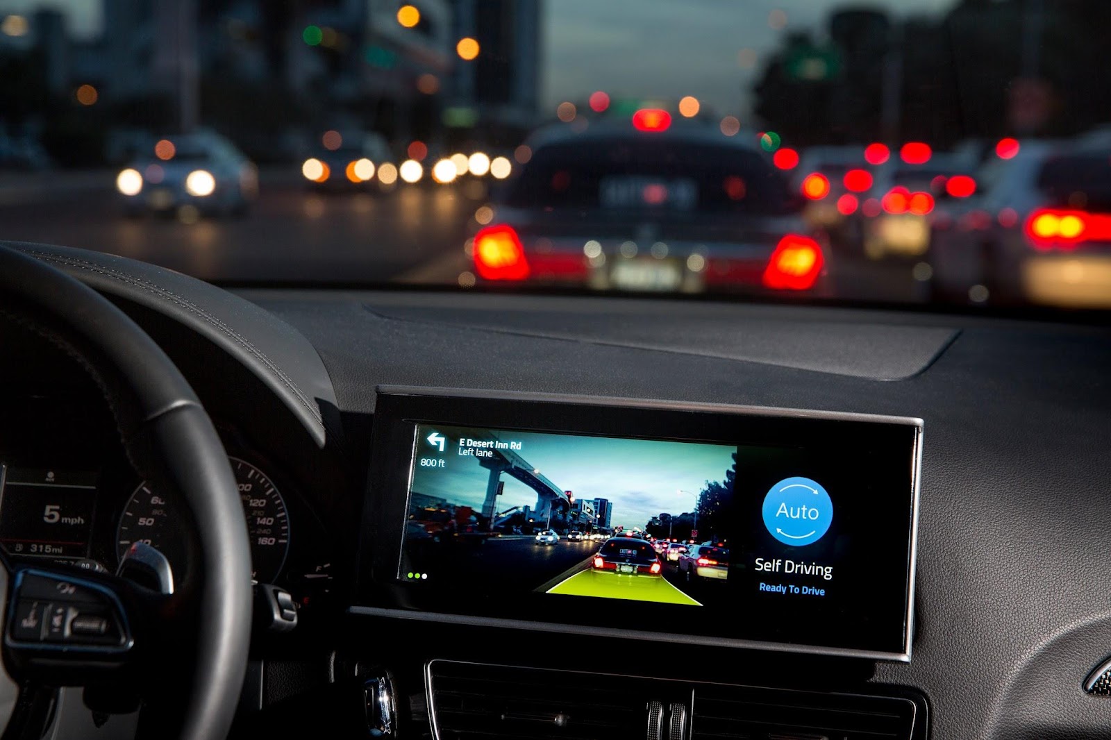 The User Interface For A Self-Driving Car