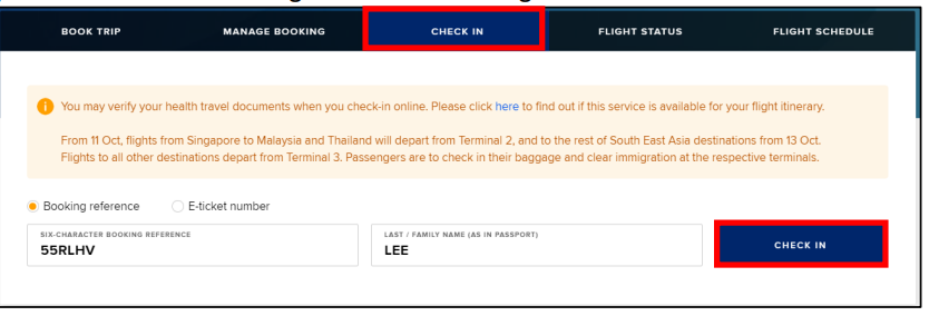 singapore airlines online check-in