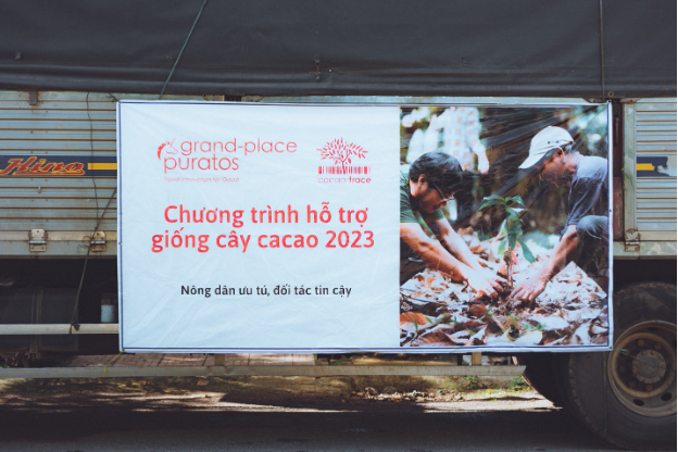 Puratos Grand-Place Việt Nam trao tặng 90 ngàn cây giống cacao - Ảnh 2.