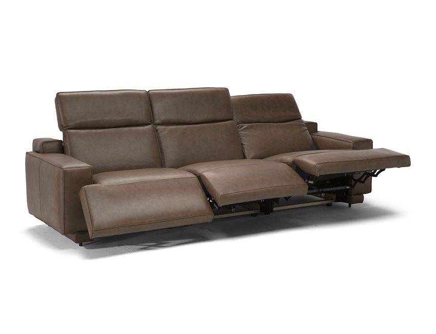 電動沙發推薦 -　Natuzzi電動沙發　－　一字型電動沙發