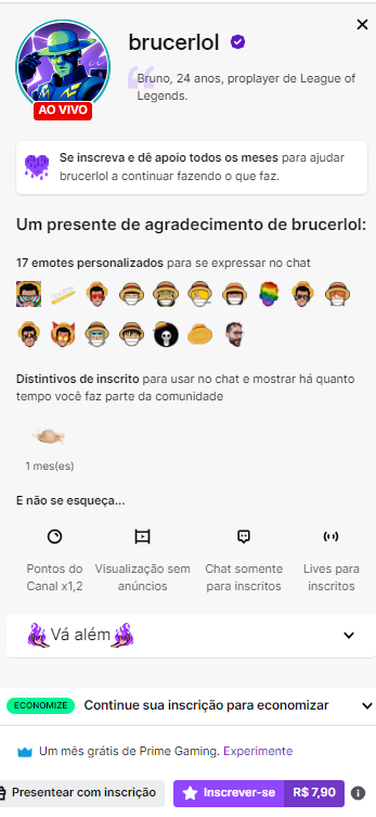 O que é sub na Twitch? Entenda significado, quanto vale e como dar