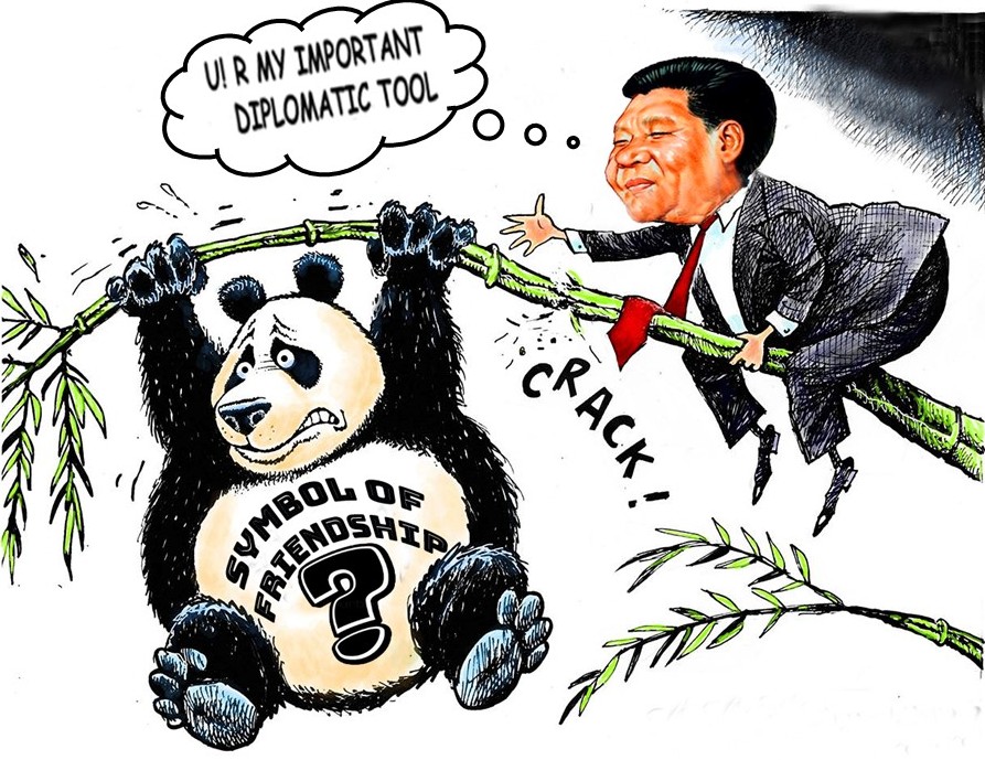 Billedresultat for panda diplomacy