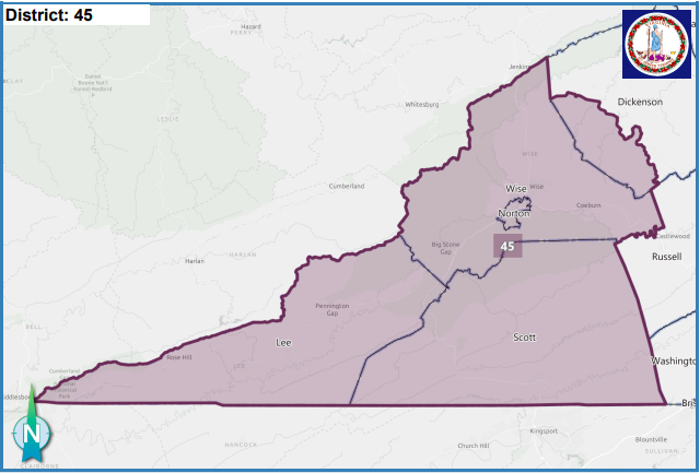Virginia House of Delegates district 45