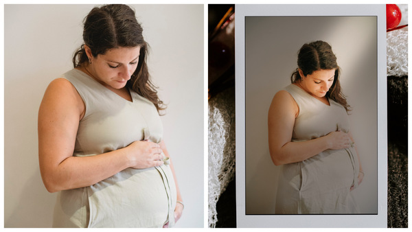 Como fazer fotos de grávida em casa