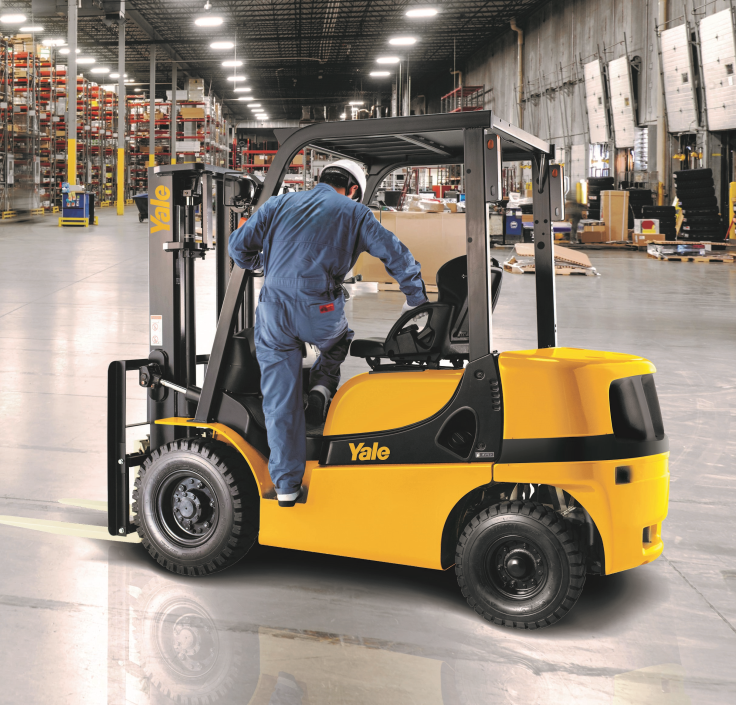 Yale 2  tons diesel forklifts GDP20MX which equipped with Japanese’s enduring engine