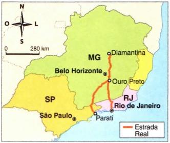 Resultado de imagem para vila rica no mapa de minas gerais