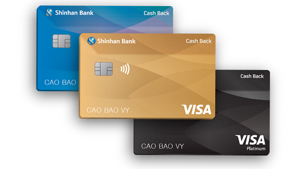 Các loại thẻ ATM ngân hàng Shinhan bank và biểu phí dịch vụ