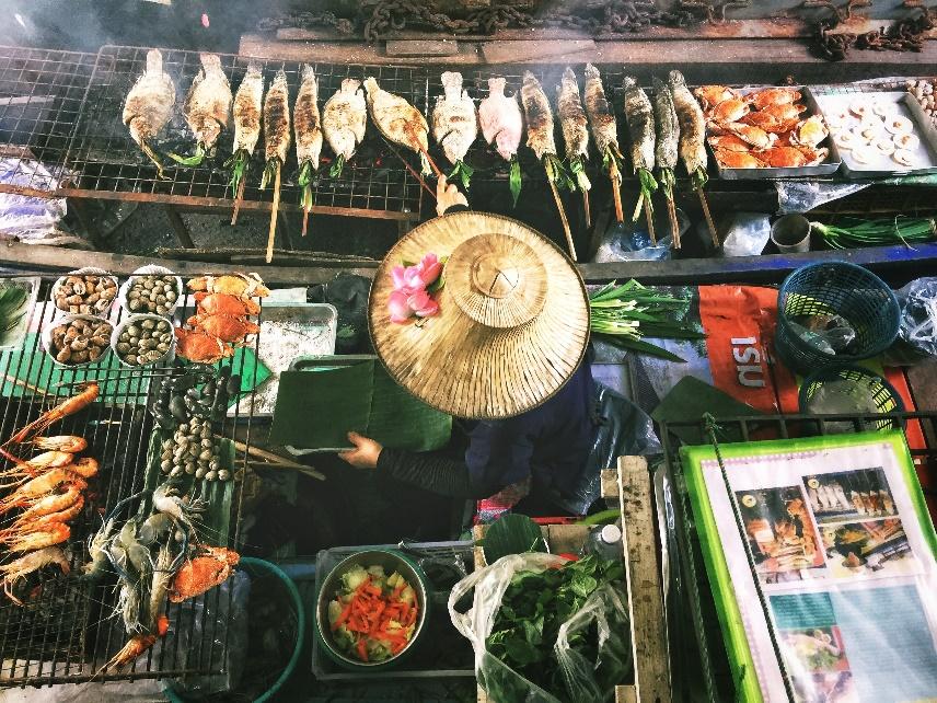 Street food in Chinatown 