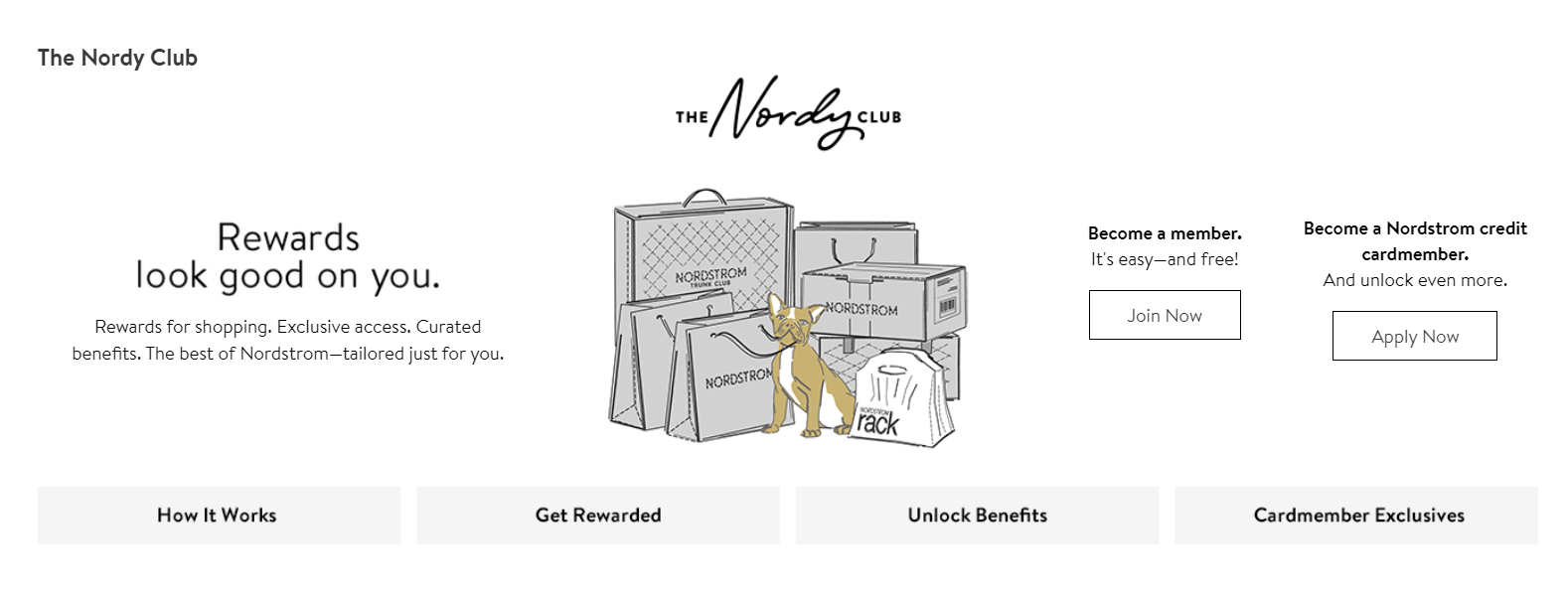 Nordstrom loyalty campaign