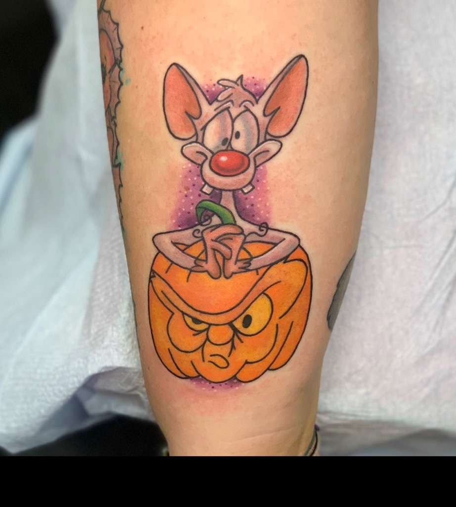 pinky and the brain tattoo