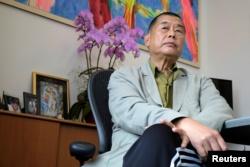 资料照:香港苹果日报创始人黎智英