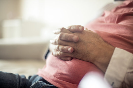 Older man's belly (stock image). | Credit: © Mladen / stock.adobe.com