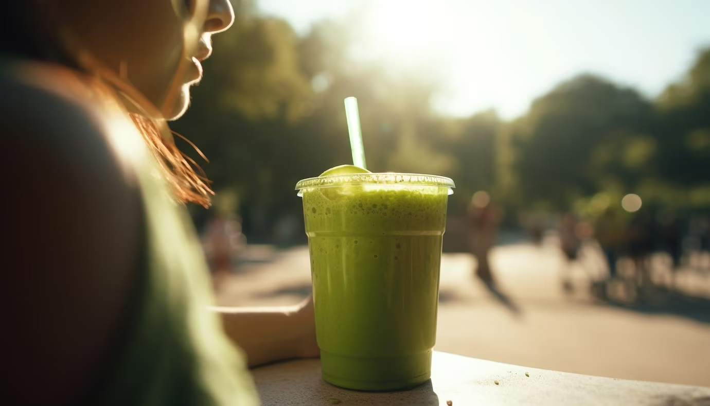 Rețetă de Smoothie verde de post