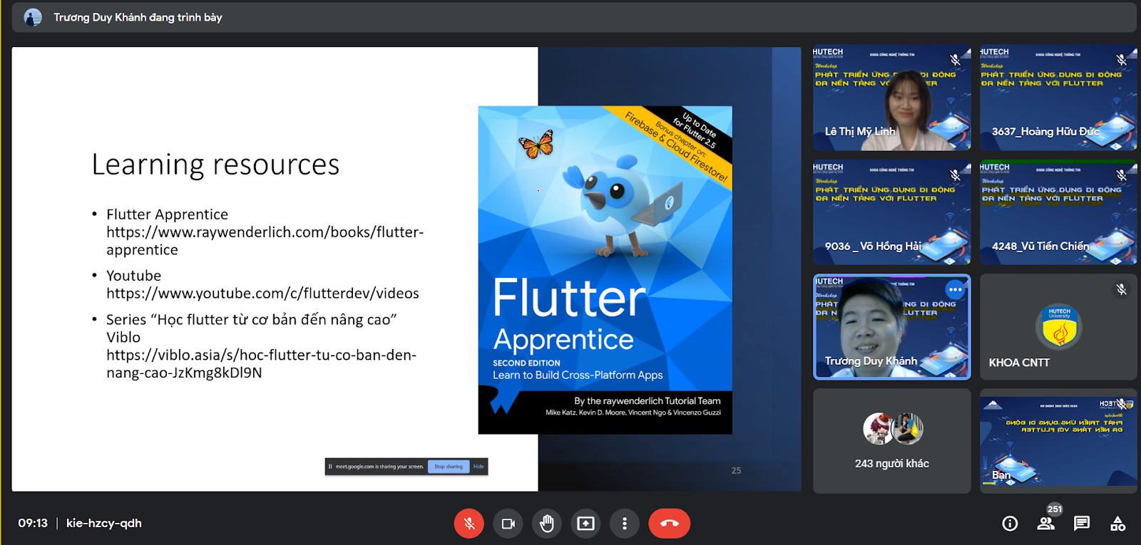Workshop “Phát triển ứng dụng di động đa nền tảng với Flutter” 63