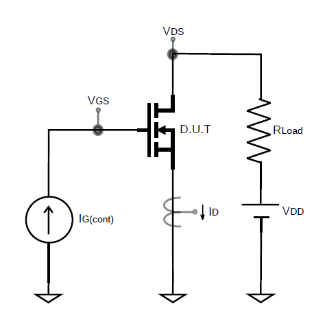 G3R75MT12J gate charge circuit. Image used courtesy of Navitas