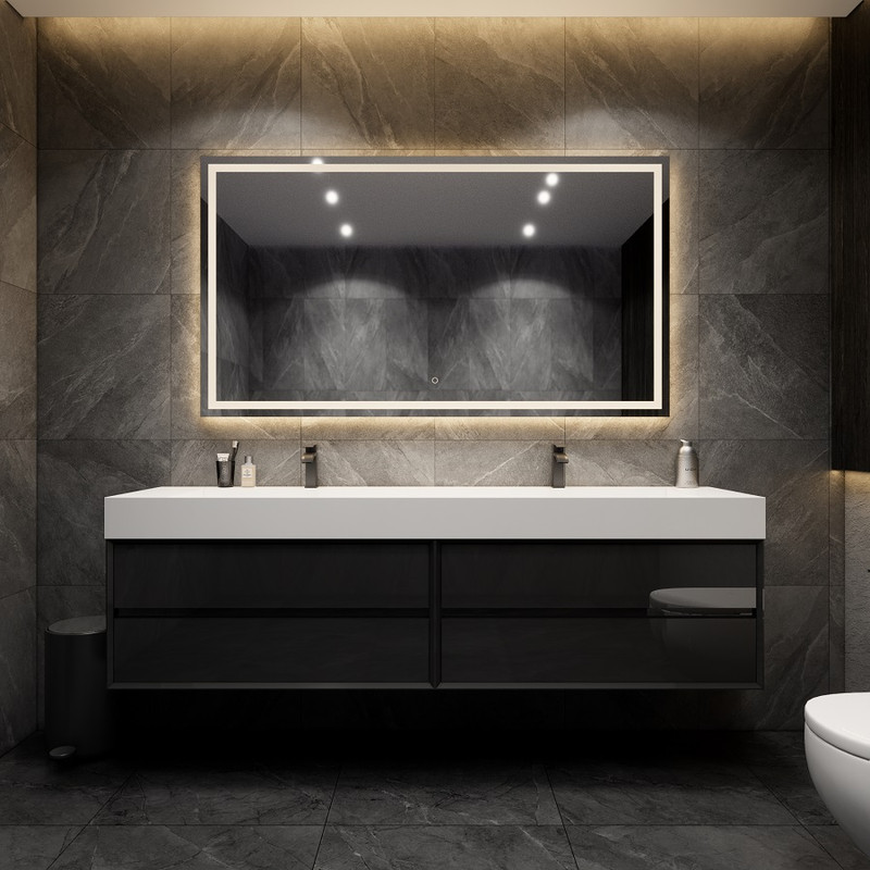 Max Floating Bathroom Vanity Collection in Gloss Black | Moreno Bath Bathroom Vanities & Bathroom Cabinets