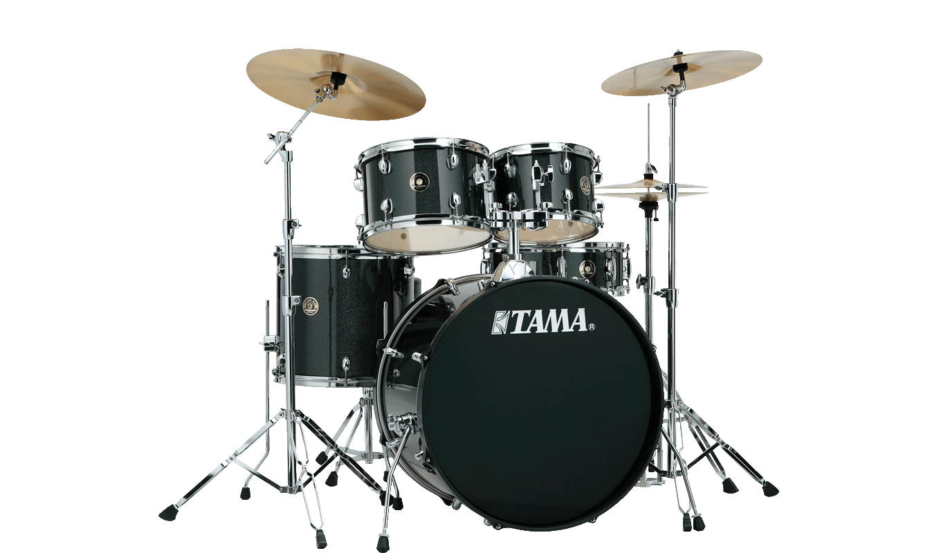 TAMA RM50YH6-CCM Rhythm Mate 5-Piece Drum Kit w/Hardware, Charcoal Mist Bắt đầu trống